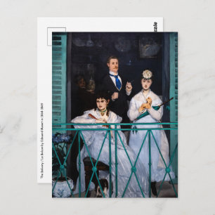 Edouard Manet - The Balcony / Le Balcon Postcard