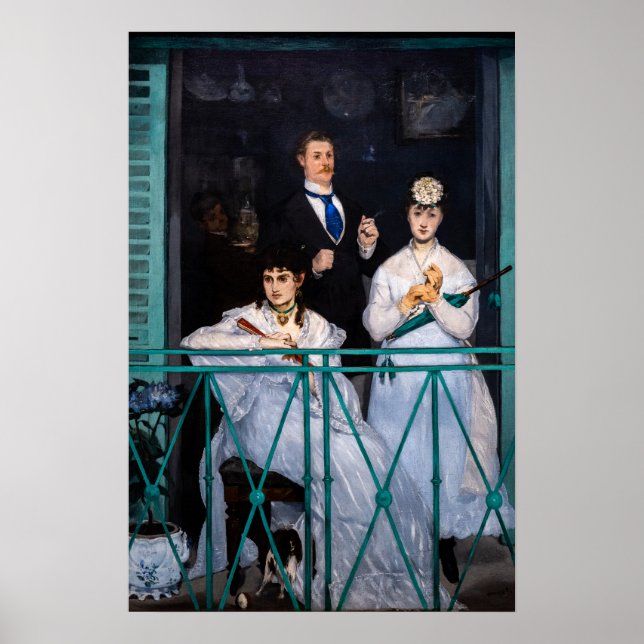 Edouard Manet - The Balcony / Le Balcon Poster (Front)