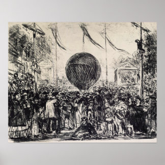Edouard Manet - The Balloon Poster