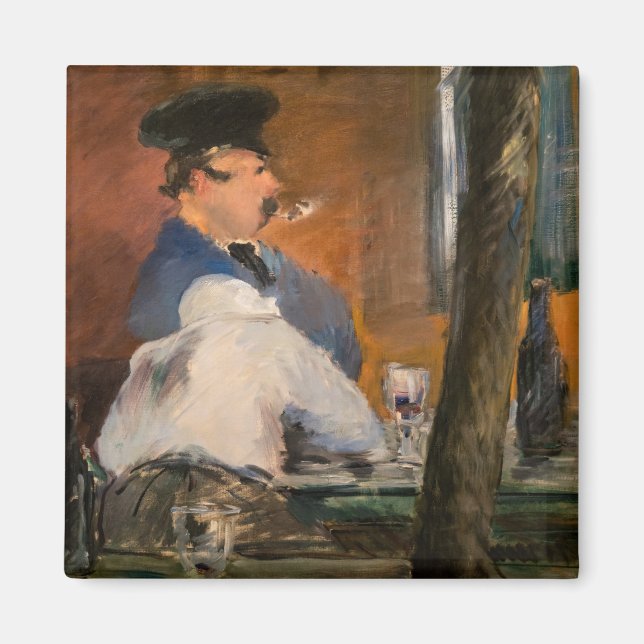 Edouard Manet - The Bar, Le Bouchon Magnet (Front)