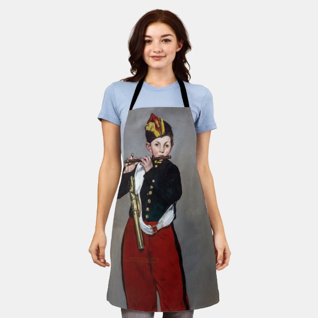 Edouard Manet - The Fifer / Young Flautist Apron (Worn)
