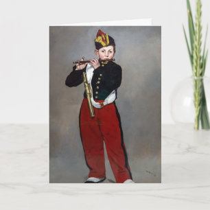 Edouard Manet - The Fifer / Young Flautist Card