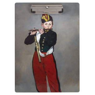 Edouard Manet - The Fifer / Young Flautist Clipboard