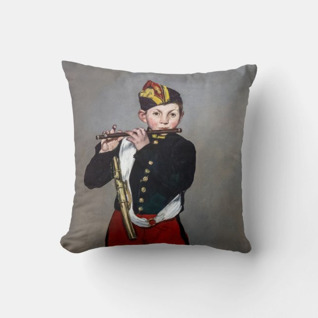 Edouard Manet - The Fifer / Young Flautist Cushion (Front)