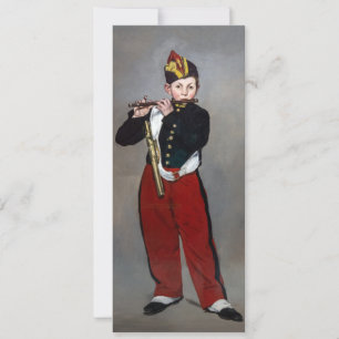 Edouard Manet - The Fifer / Young Flautist Invitation
