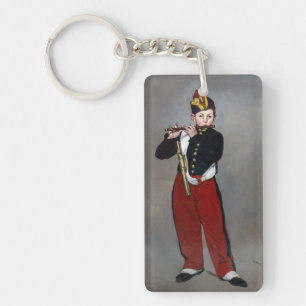 Edouard Manet - The Fifer / Young Flautist Key Ring