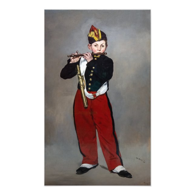 Edouard Manet - The Fifer / Young Flautist Photo Print (Front)