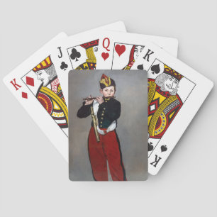 Edouard Manet - The Fifer / Young Flautist Playing Cards