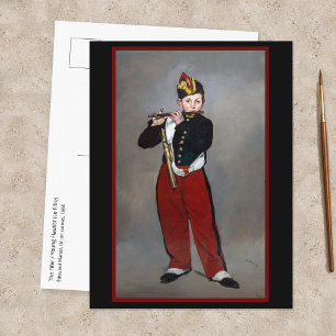 Edouard Manet - The Fifer / Young Flautist Postcard