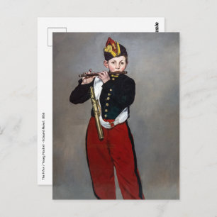 Edouard Manet - The Fifer / Young Flautist Postcard