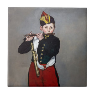 Edouard Manet - The Fifer / Young Flautist Tile
