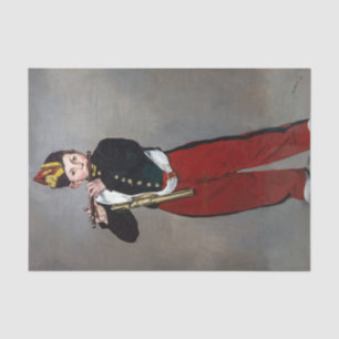 Edouard Manet - The Fifer / Young Flautist Tissue Paper