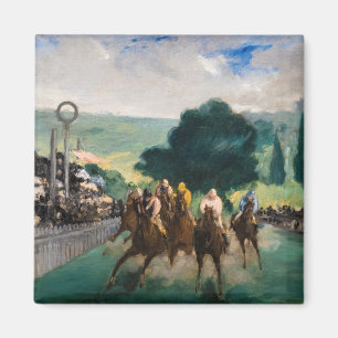 Edouard Manet - The Races at Longchamp Magnet