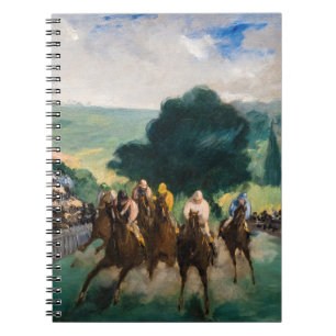 Edouard Manet - The Races at Longchamp Notebook