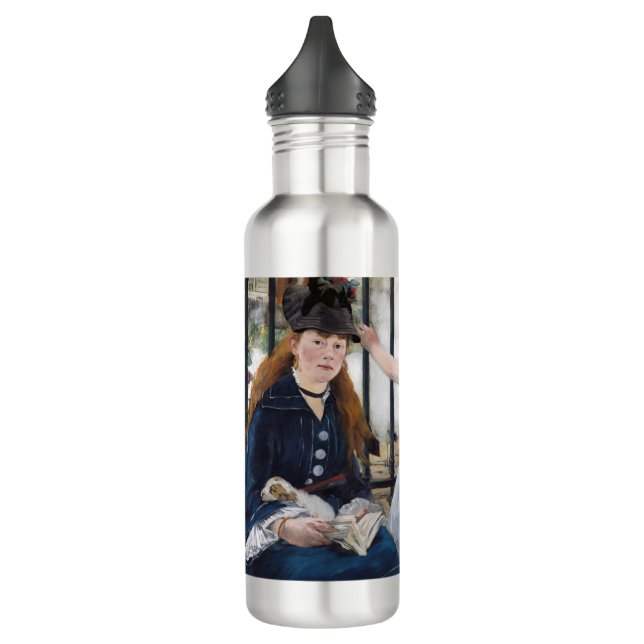 Edouard Manet - The Railway 710 Ml Water Bottle (Left)