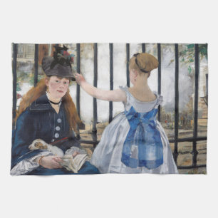 Edouard Manet - The Railway Tea Towel