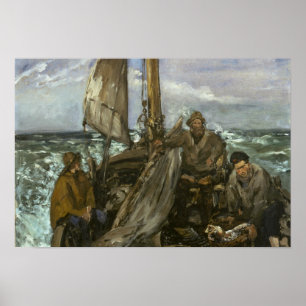 Edouard Manet - The Toilers of the Sea Poster
