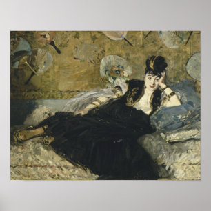 Edouard Manet - Woman with Fans Poster