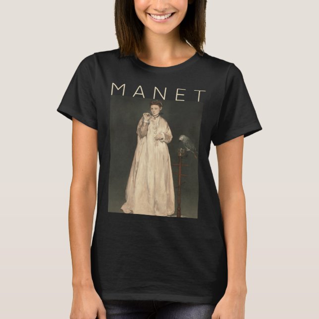 Édouard Manet Young Lady in 1866 for Artists T-Shirt (Front)