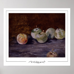 Édouard Manet Zedign Art Poster #10