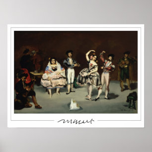 Édouard Manet Zedign Art Poster #18