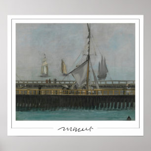 Édouard Manet Zedign Art Poster #64