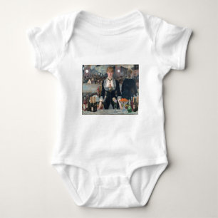 Edouard Manet's A Bar at the Folies-Bergère Baby Bodysuit