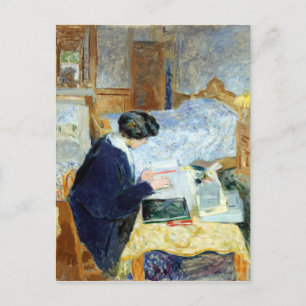 Edouard Vuillard Lucy Hessel Reading Postcard