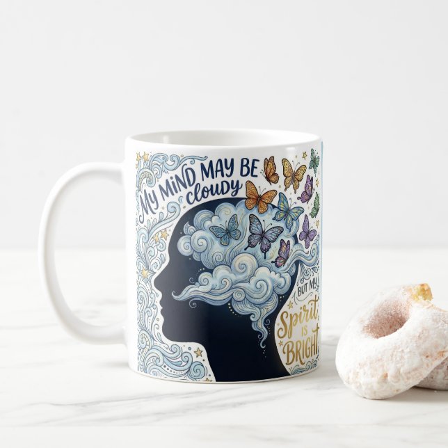 EDS and Dysautonomia Personalized Coffee Mug (With Donut)
