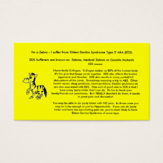 EDS Awareness Cards