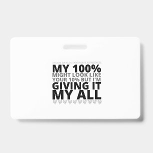 EDS AWARENESS ID BADGE