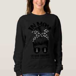 Eds Awareness In May We Wear Zebra Ehlers Danlos S Sweatshirt