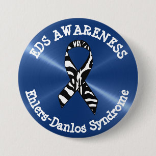 EDS Awareness Ribbon Button