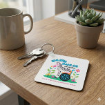 EDS Awareness Zebra Keychain<br><div class="desc">Ehlers Danlos Syndrome is a connective tissue disorder that can affect your entire body! Spread awareness with this cute zebra,  "I have issues with my connective tissues" keychain! Matching collection available!</div>