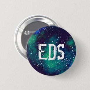 EDS Customisable Galaxy Identity 6 Cm Round Badge