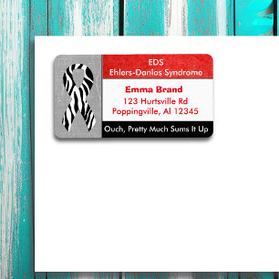 EDS Ehlers-Danlos Syndrome Mailing Address Label