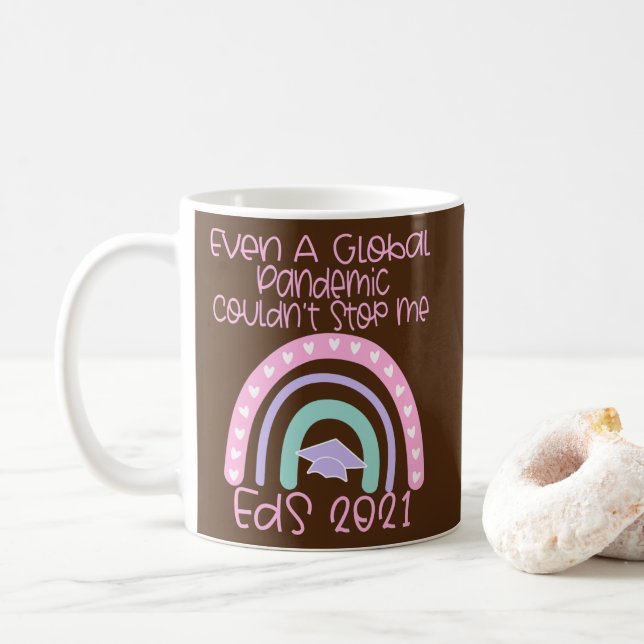 EdS Graduation Education Specialist Degree Coffee Mug (With Donut)