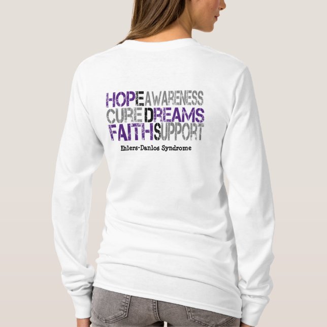 EDS Hope Awareness Cure Shirt (Back)