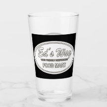 Ed's Way Glass Tumbler