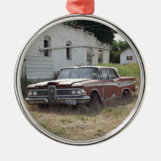 Edsel Metal Tree Decoration