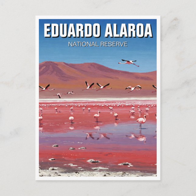 Eduardo Avaroa National Reserve Bolivia Travel Postcard (Front)