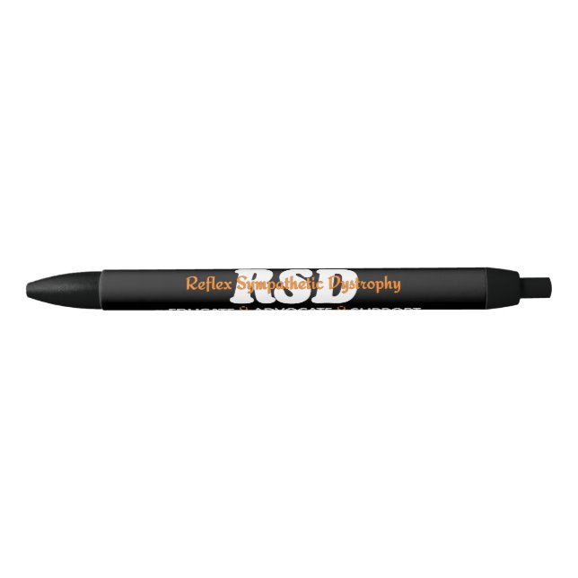EDUCATE ADVOCATE SUPPORT...RSD BLACK INK PEN (Front)