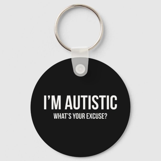 Educate the world with this funny sarcastic tee. S Key Ring (Front)
