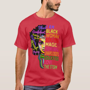 Educated Black Girl Magic T Unapologetically Black T-Shirt