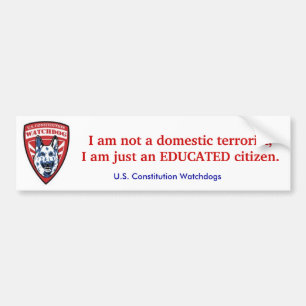 Educated Citizen Bumper Sticker