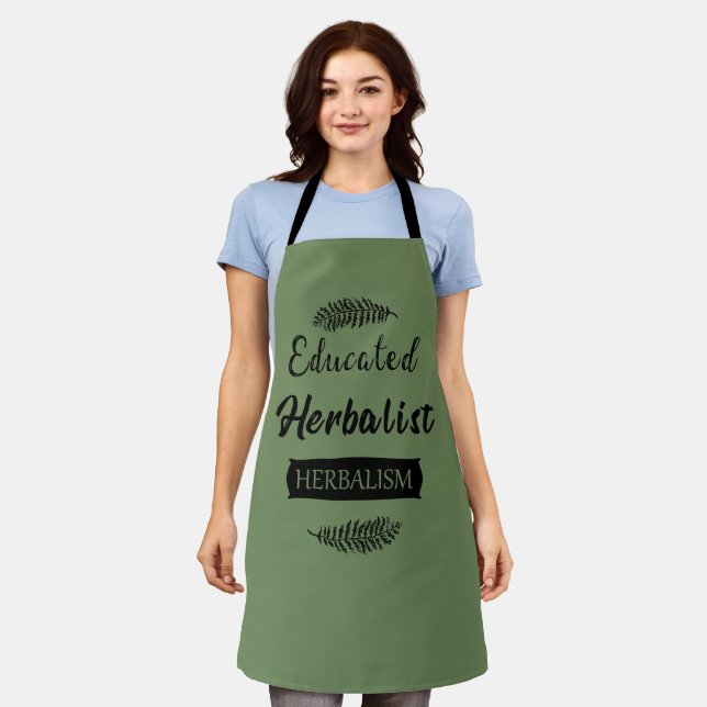 Educated herbalist apron (Worn)