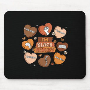 Educated Motivated Elevated Melanated Black Pride Mouse Mat