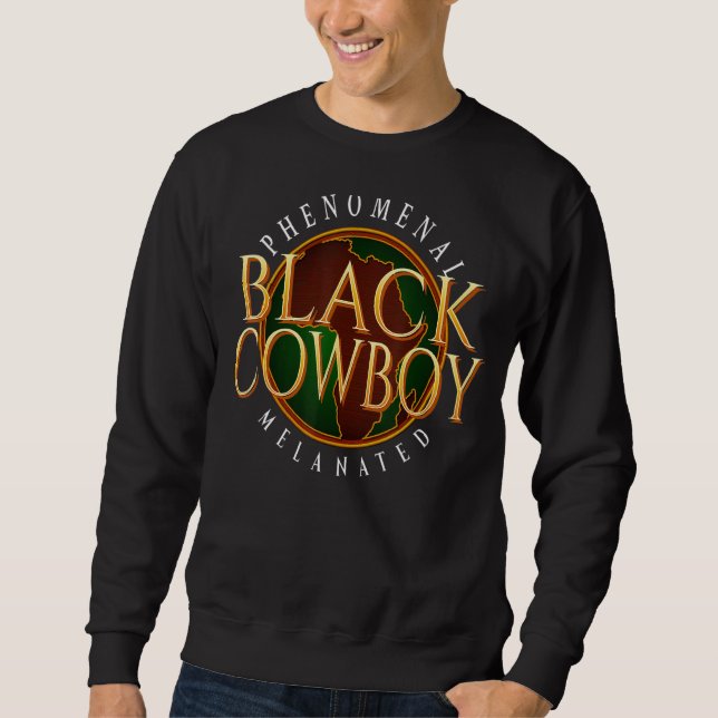 Educated Motivated Elevated Melanated for BLK Exce Sweatshirt (Front)