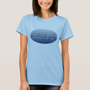 Educated white trash t-shirt