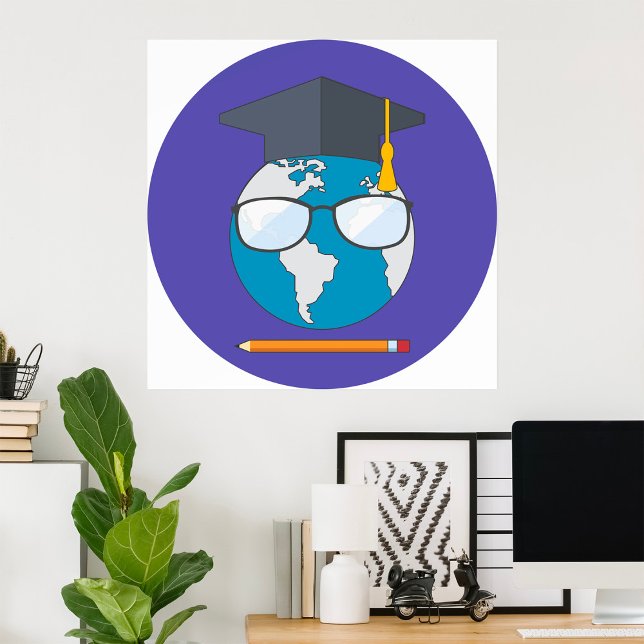 Educated World Poster (Creator Uploaded)